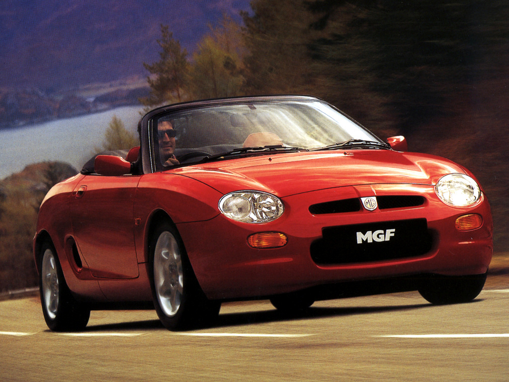 Английская машина MG