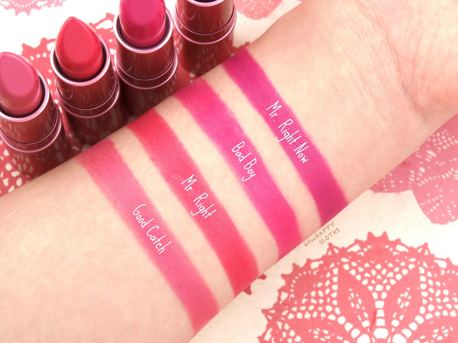 Lipstick Queen Dating Game Collection: Review and Swatches The Happy Sloths...