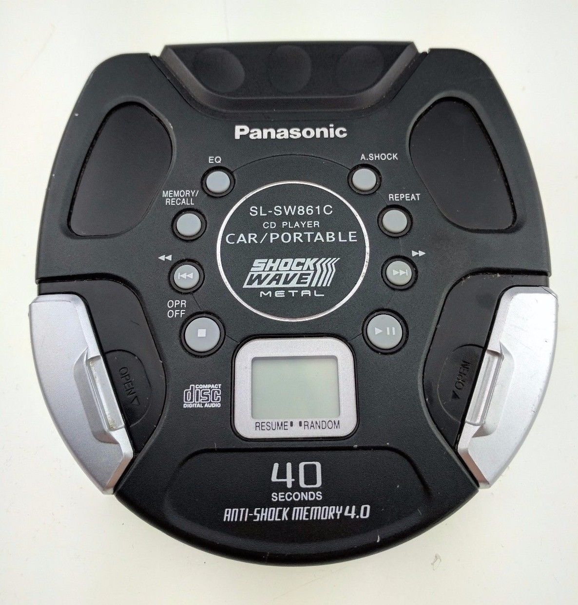 Flipping for Fun: Panasonic CD Player