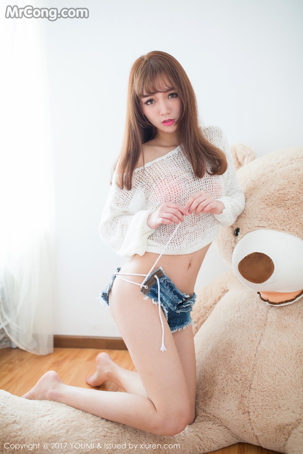 YouMi Vol.014: Model Bu Ning Bling (不 柠 bling) (53 photos)