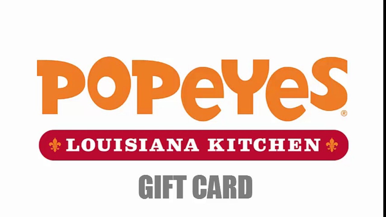 Get a $50 Popeyes Gift Card!