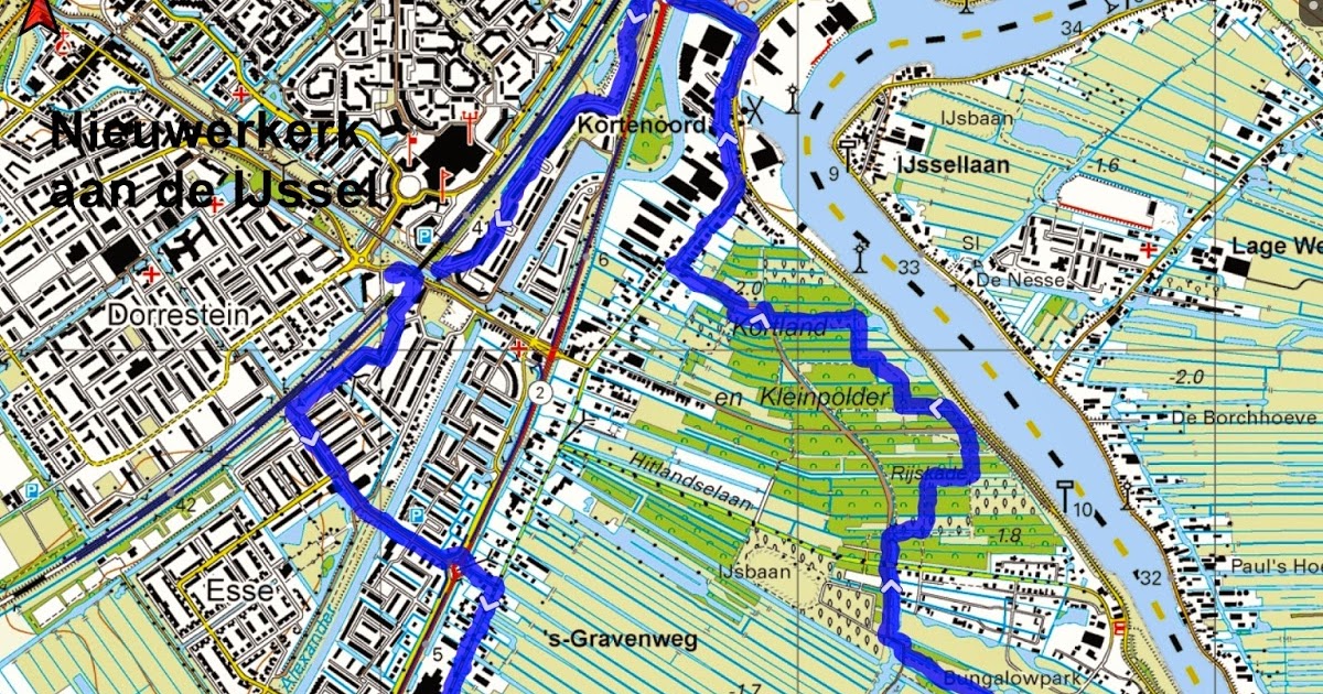 Wandel, fiets en vakanties Nieuwerkerk aan den IJssel 13 km