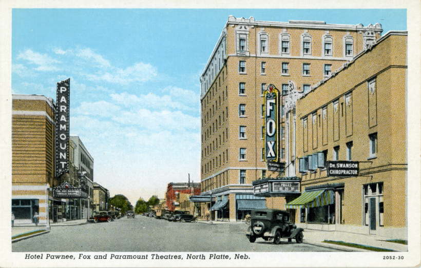 Theatre Talks Fox and Paramount, North Platte, Nebraska