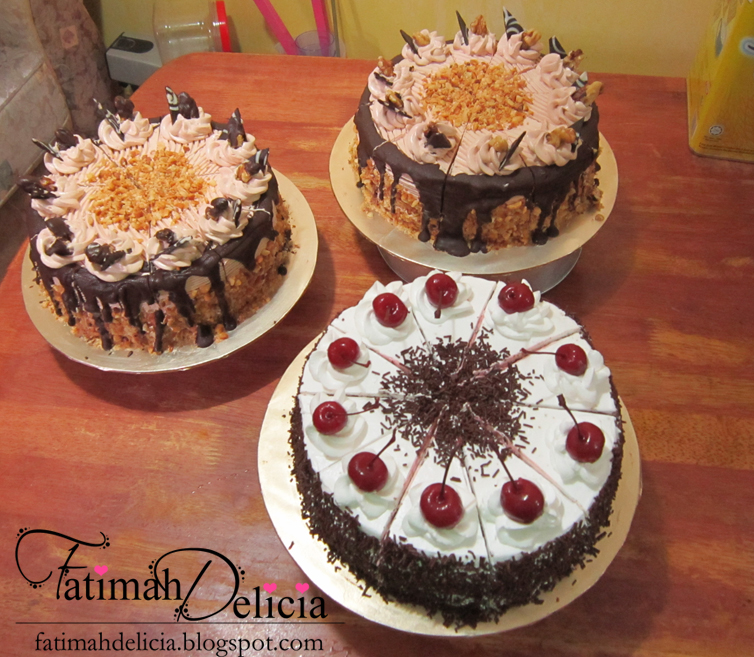 Fatimah Delicia Online Bakery: Mocha Walnut Cake