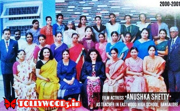 Anushka Shetty College and School Photos