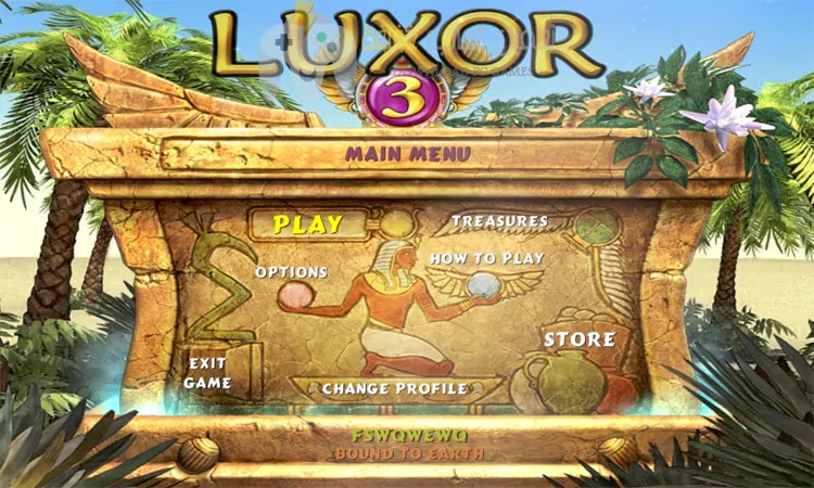 تحميل لعبة زوما الأقصر Luxor 3 للكمبيوتر بحجم صغير