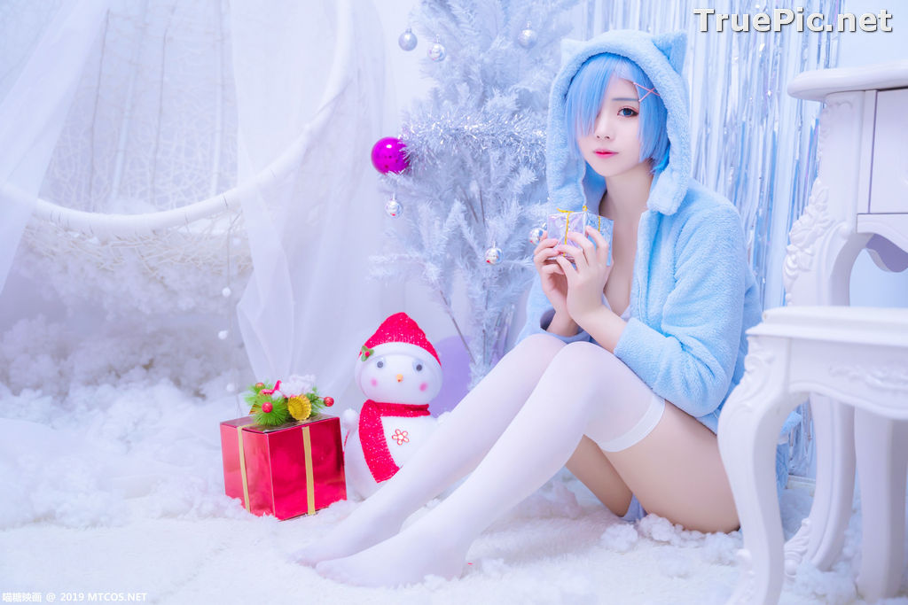 Image [MTCos] 喵糖映画 Vol.043 – Chinese Cute Model – Sexy Rem Cosplay - TruePic.net - Picture-35