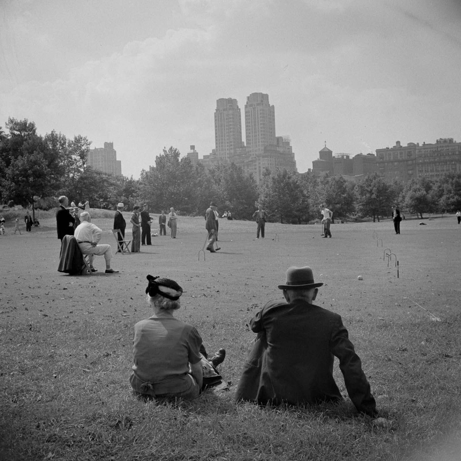 central park photos 1940s