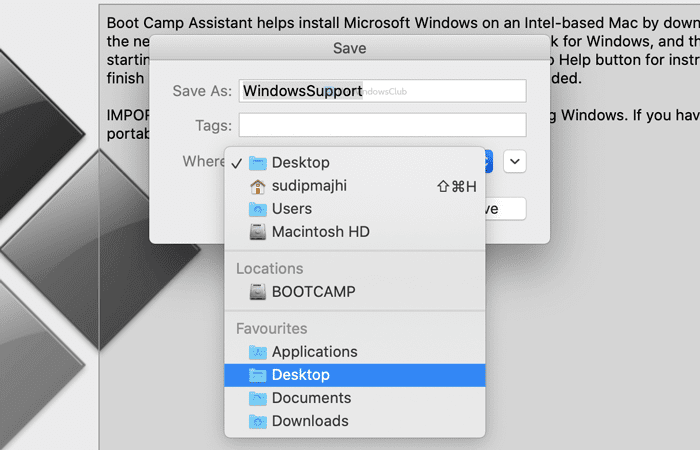 Facetime Camera non funziona in Windows 10 con Boot Camp