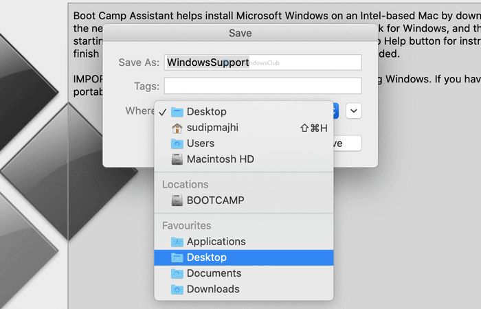 กล้อง Facetime ไม่ทำงานใน Windows 10 ด้วย Boot Camp