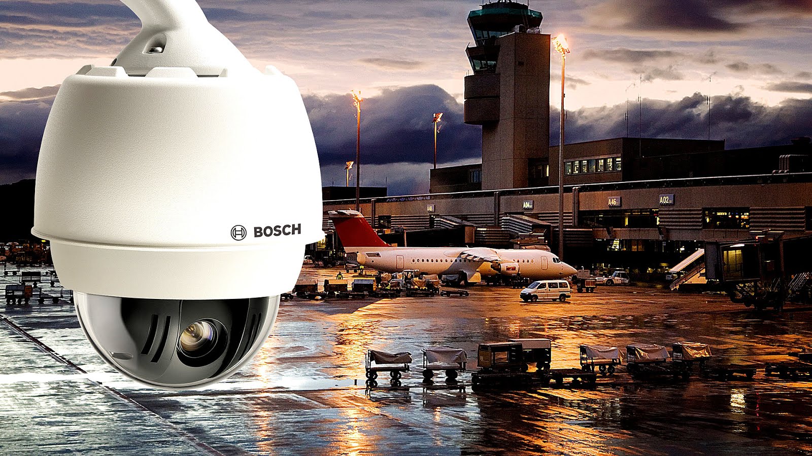 Airport Security Cameras Trip to Airport