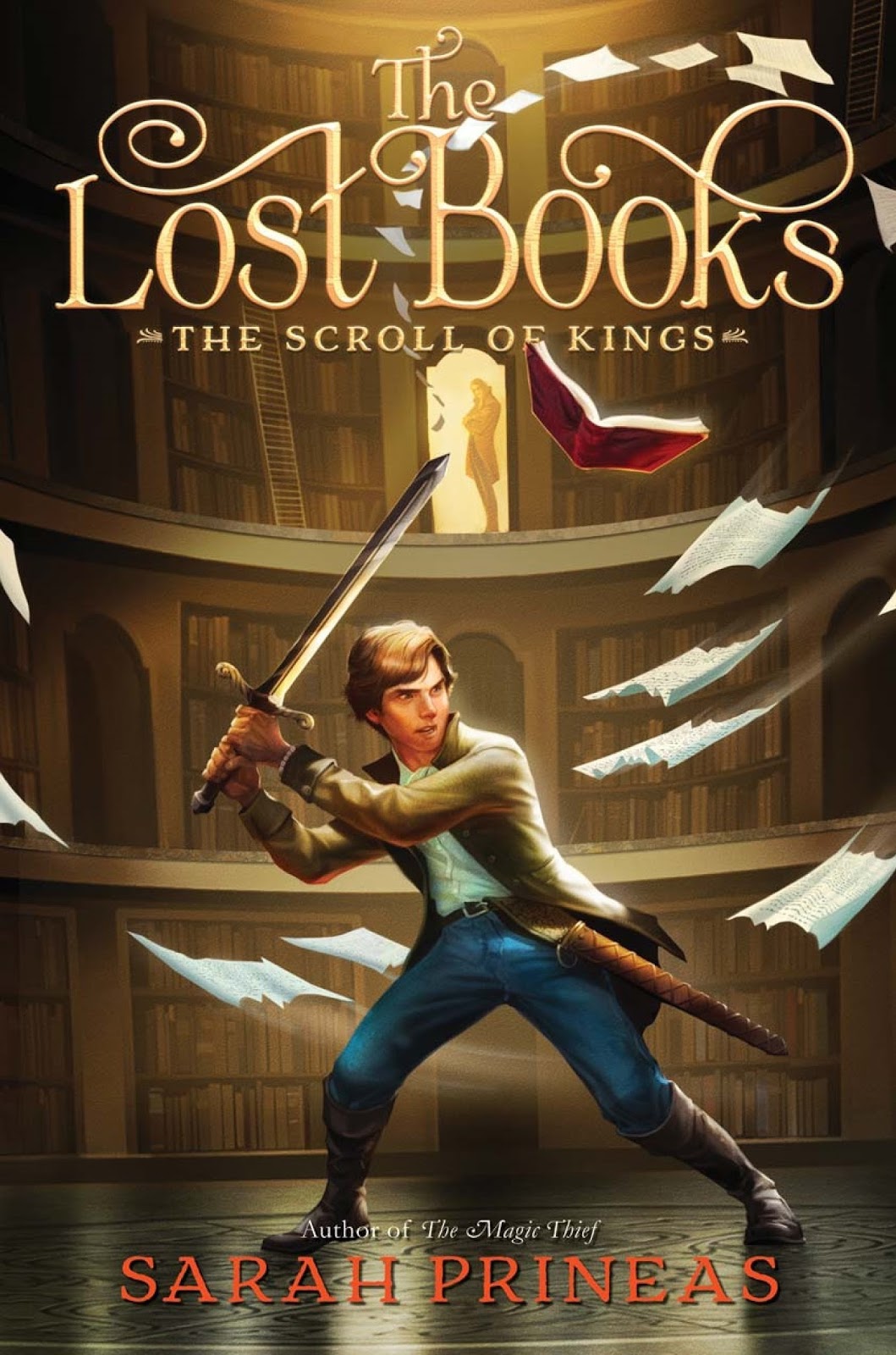 Charlotte's Library Cover Reveal for The Lost Books The Scroll of