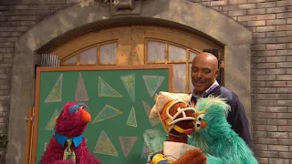 Gordon, Telly, Baby Bear, Rosita, Sesame Street Episode 4402 Don't Get Pushy season 44