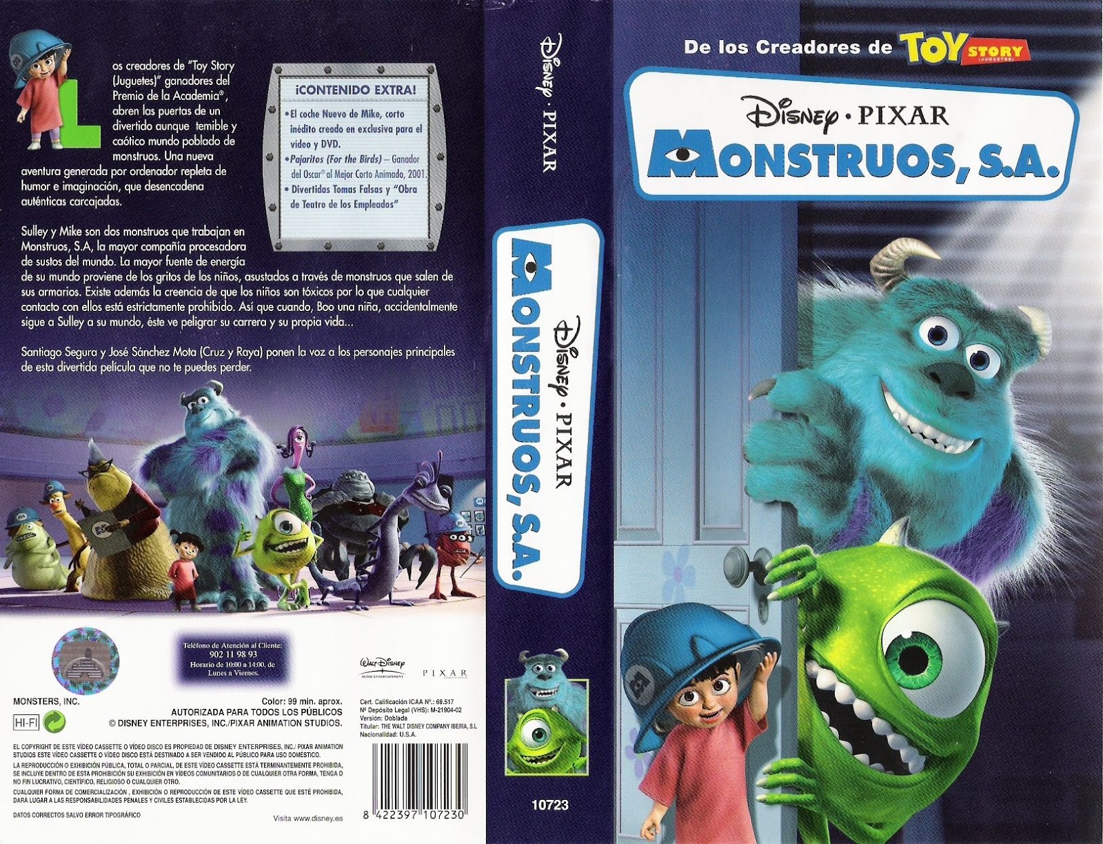 Cuentos Mini Disney / Monsters inc #salvateditorial #coleccionista #mi