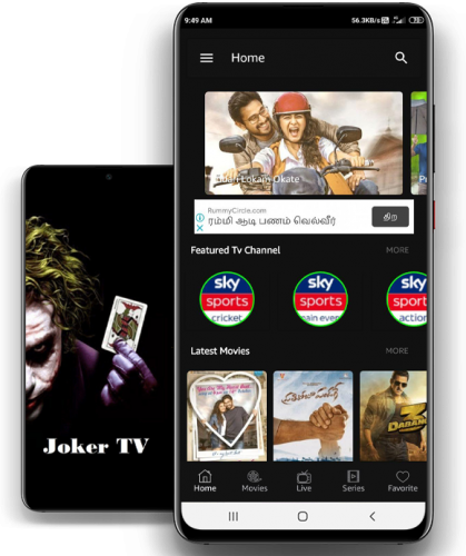 تحميل تطبيق مشاهدة  القنواة المشفرة JOKER TV للأندرويد آخر إصدار