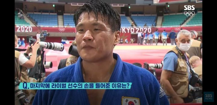 유도 -100kg 은메달 조구함 인터뷰 - 짤티비