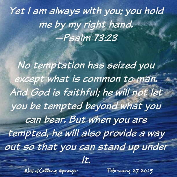 Bakers' Blessings Jesus Calling prayer February 27