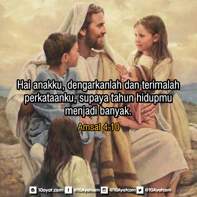 Amsal 4 10