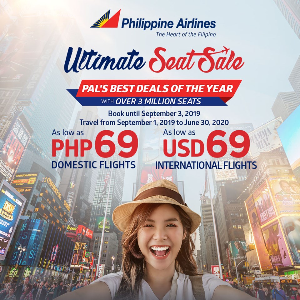 Manila Shopper PAL Ultimate Seat SALE Sept 2019