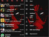 BBM Deadpool v3.2.5.12 Mod Apk Terbaru