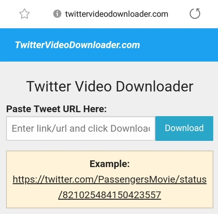 Cara mendownload video di twitter