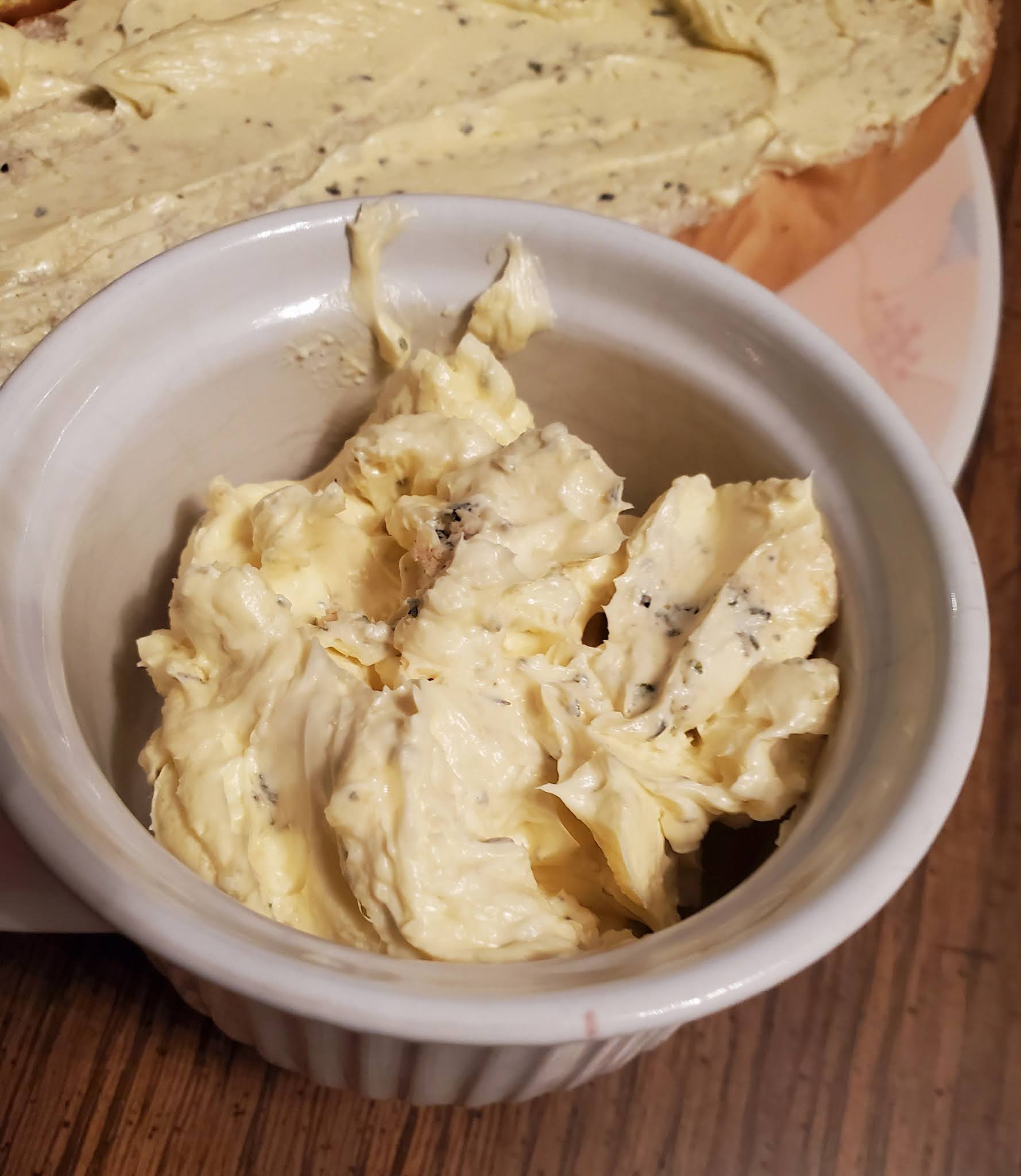 Italian Garlic Butter Spread Recipe for Garlic Bread