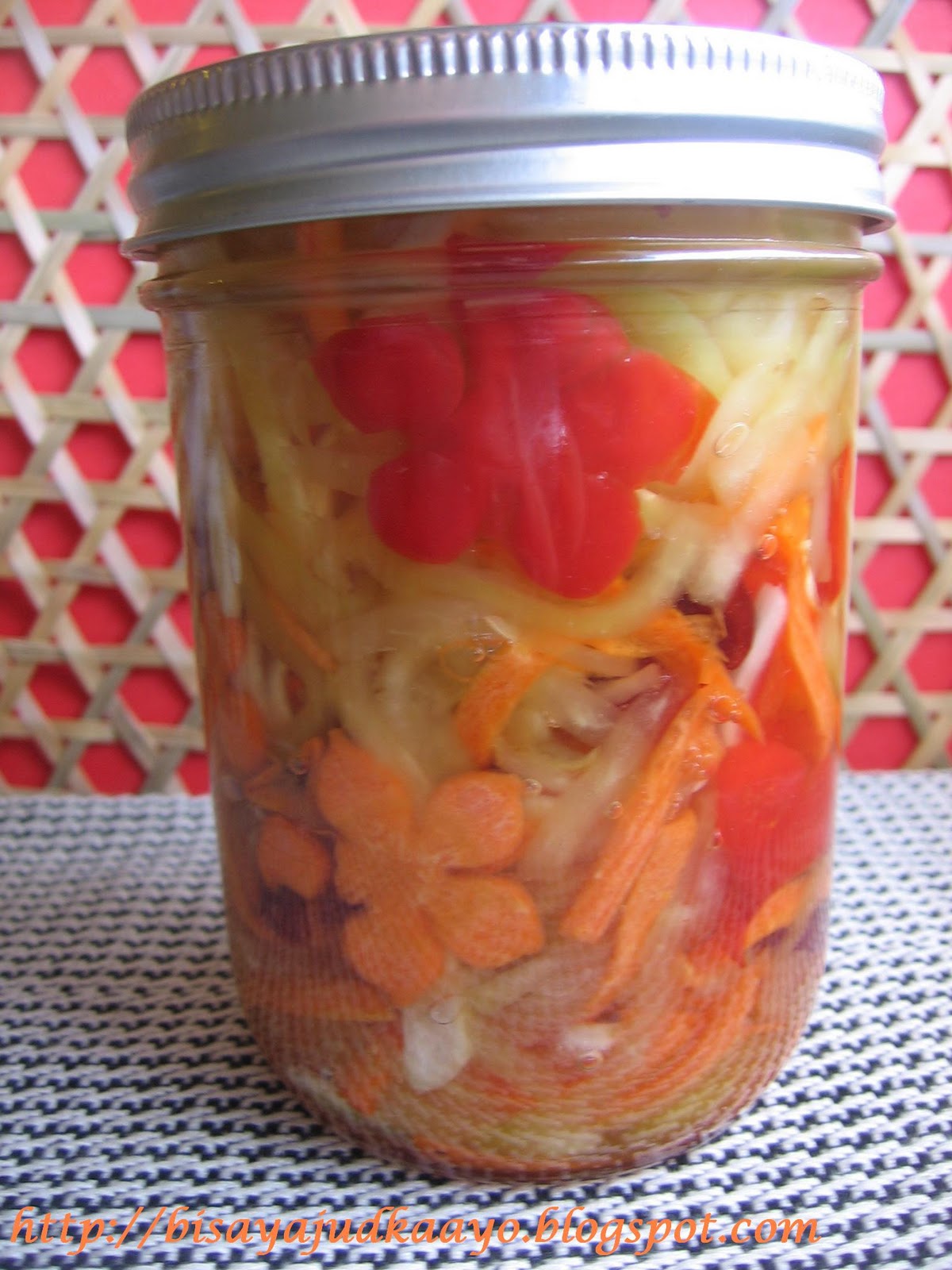 Inato lang Filipino Cuisine and More ATCHARANG PAPAYA (PICKLED GREEN