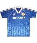 マンチェスター・ユナイテッドFC1988-90 ユニフォーム-サード-青-adidas