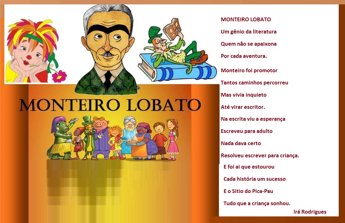 Cheirinho De Poesia Homenagem A Monteiro Lobato