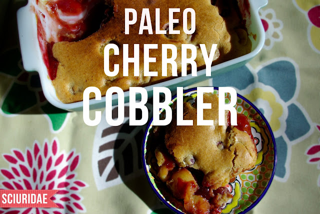 paleo cherry cobbler primal grain free 