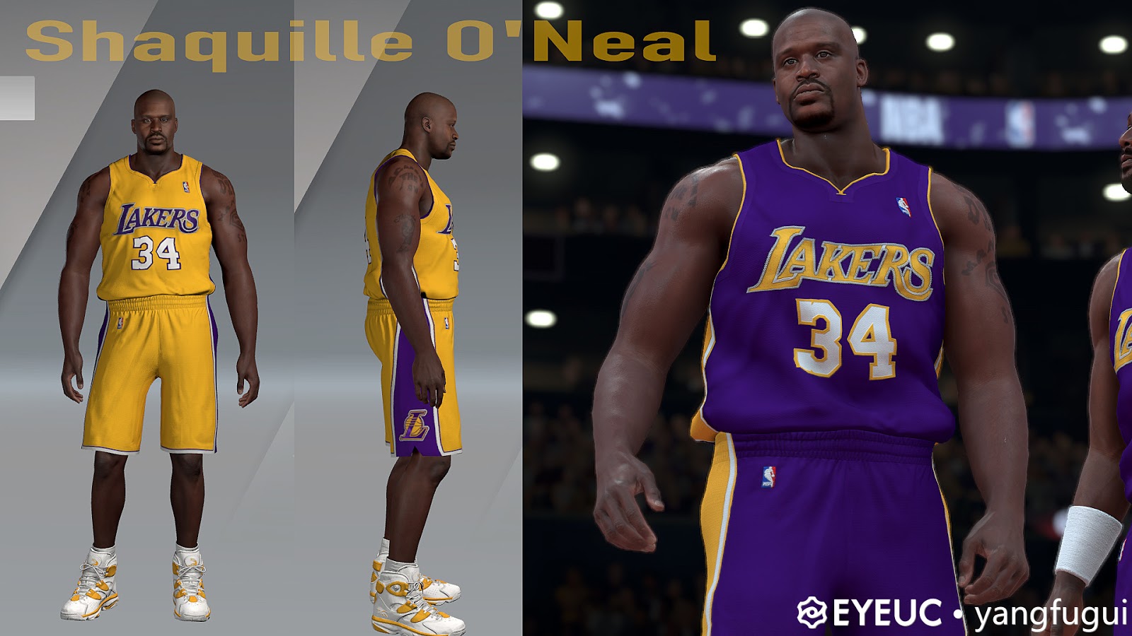 Shaquille O'Neal, NBA 2K Wiki
