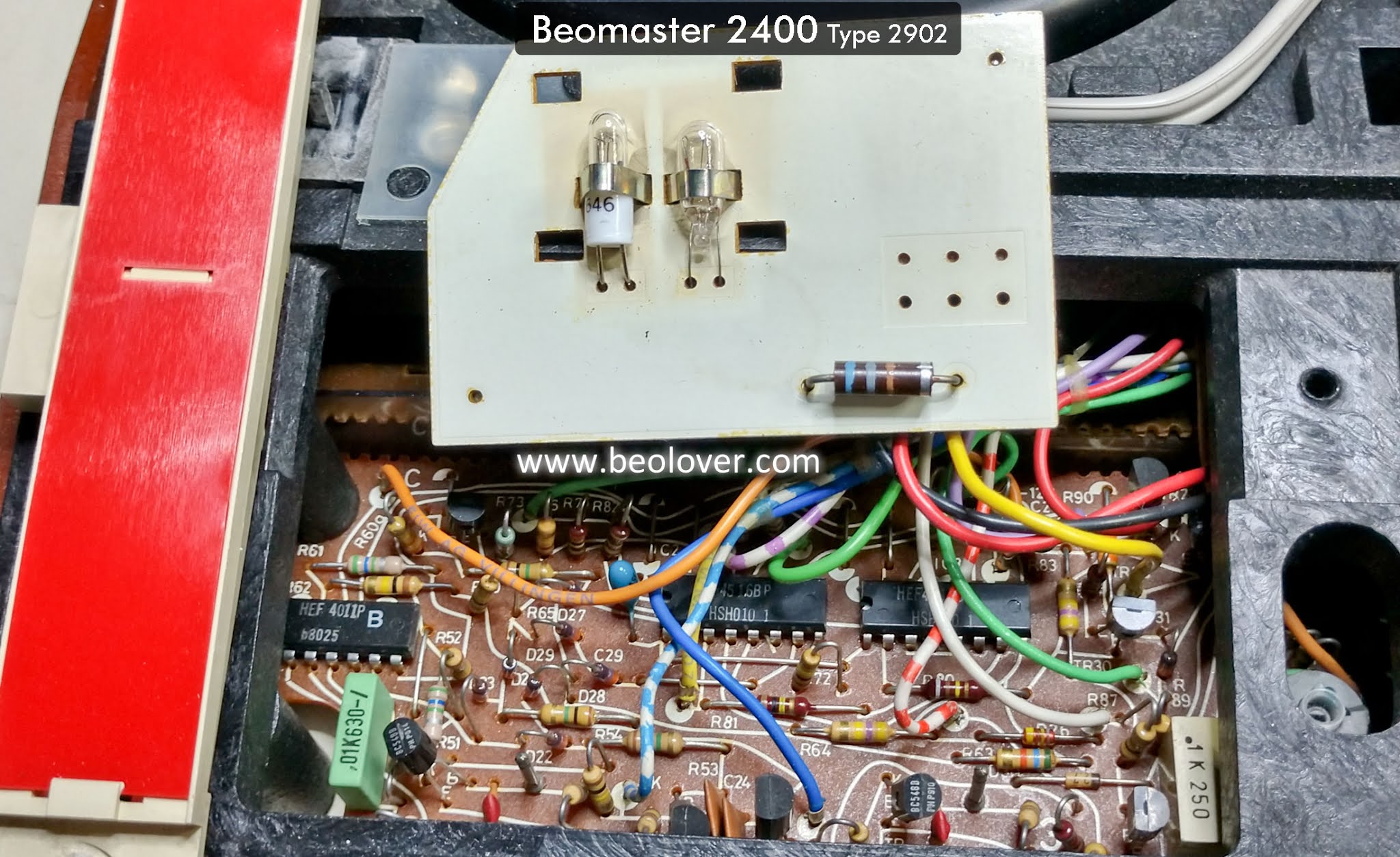 beolover: Beomaster 2400 Type 2902 - Canada Project First Opened Up