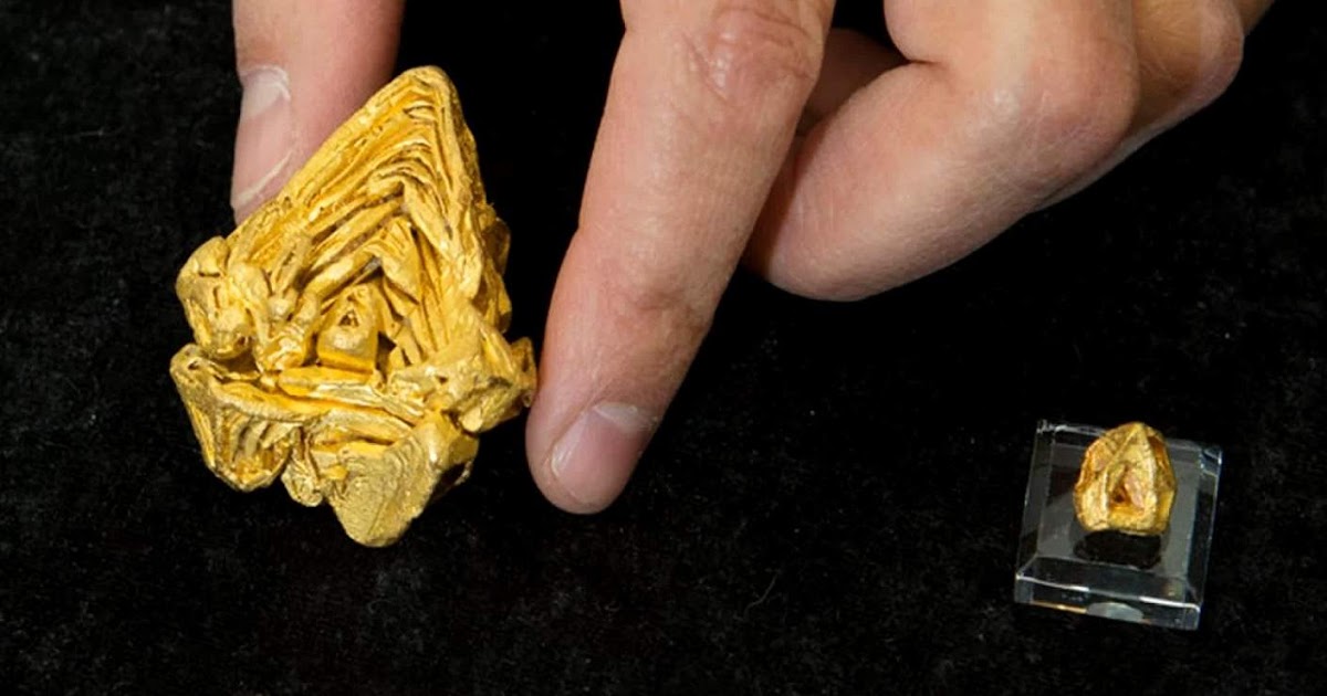 World's Largest Gold Crystal Found