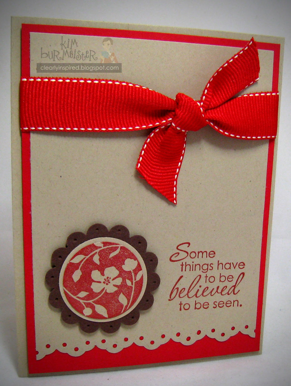 CLEARLY INSPIRED Card Maker Inspiration