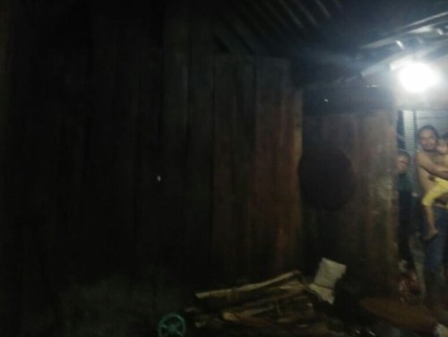 Kobaran Api Melahap Bangunan Dapur Warga Banyurip Sambungmacan