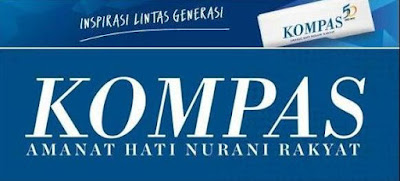 Perlu kita mengucapkan banyak terima kasih kepada Surat Kabar Kompas atas peran sertanya guna memfungsikan Surat Kabar menjadi lebih berarti untuk tiap proses per-detik dan per-mili meter kehidupan Rakyat Indonesia.