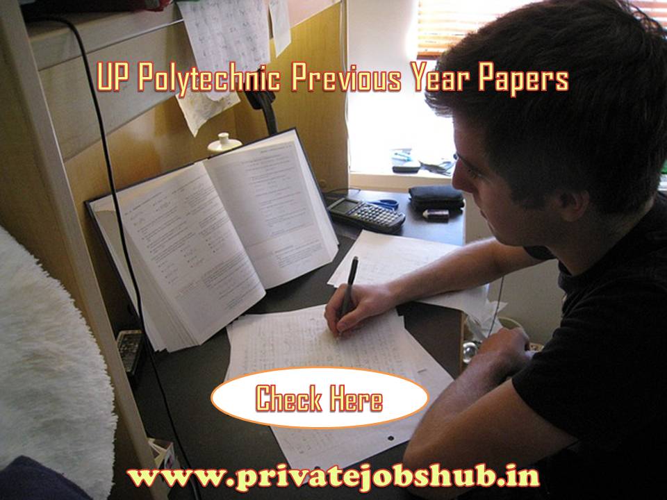 UP Polytechnic Previous Year Papers
