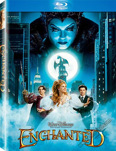 Enchanted (2007) 720p BDRip Dual Latino-Inglés [Subt. Esp] (Fantástico. Aventuras)