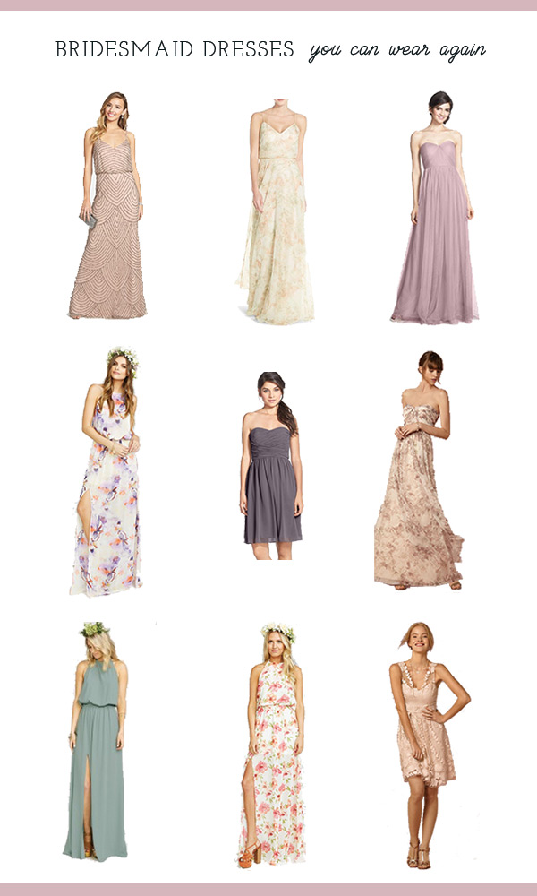 Bridesmaid Dresses You Can Wear Again Michaela Noelle Designs