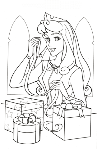 Top 6 Free Princess Aurora Coloring Pages