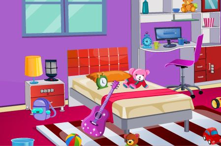 TollFreeGames Kids Playroom Escape Walkthrough