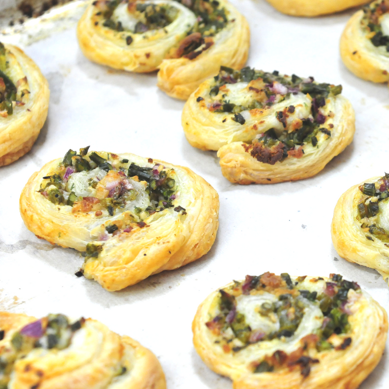 Simply Gourmet Asparagus Dill Pinwheels vegan