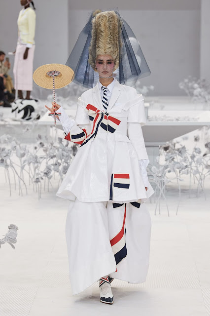 Thom Browne Spring 2020 Collection in Marie Antoinette Rococo Style