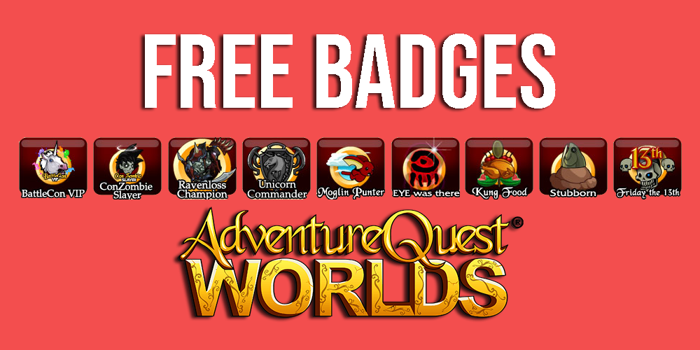 Badges AQW Gratis dengan Packet Spammer