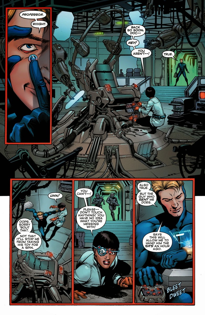 Weird Science Dc Comics Convergence Booster Gold 1 Preview