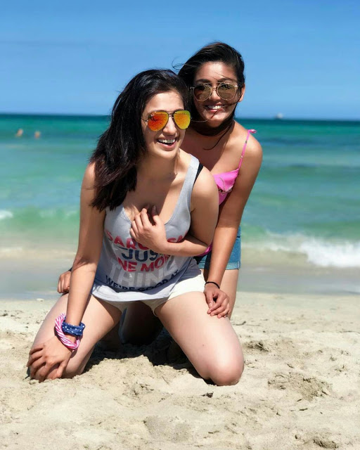 Actress Lakshmi Rai In Pink Color Bikini At Miami Beach Shared In Instagram Pics Cinemaicon #rai_lakshmi | 633 people have watched this. actress lakshmi rai in pink color