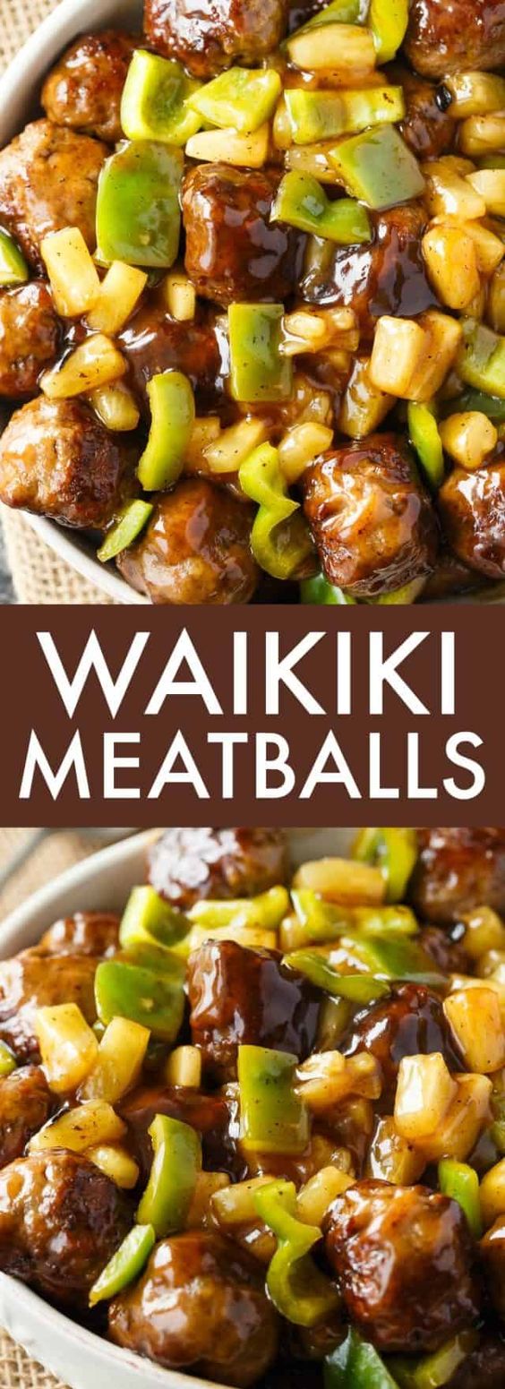 Waikiki Meatballs