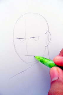 norizz-san's artwork: How to Draw an Anime Guy's face