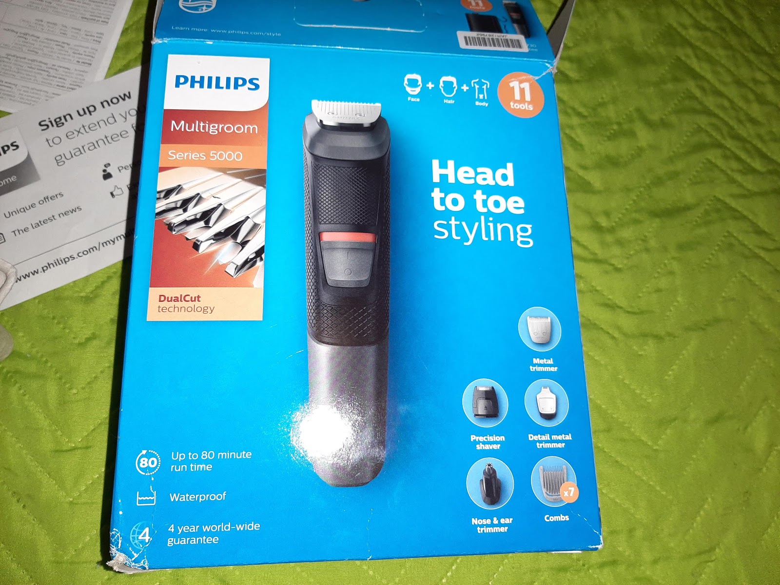 Philips Multigroom series 5000 MG5720 - first review