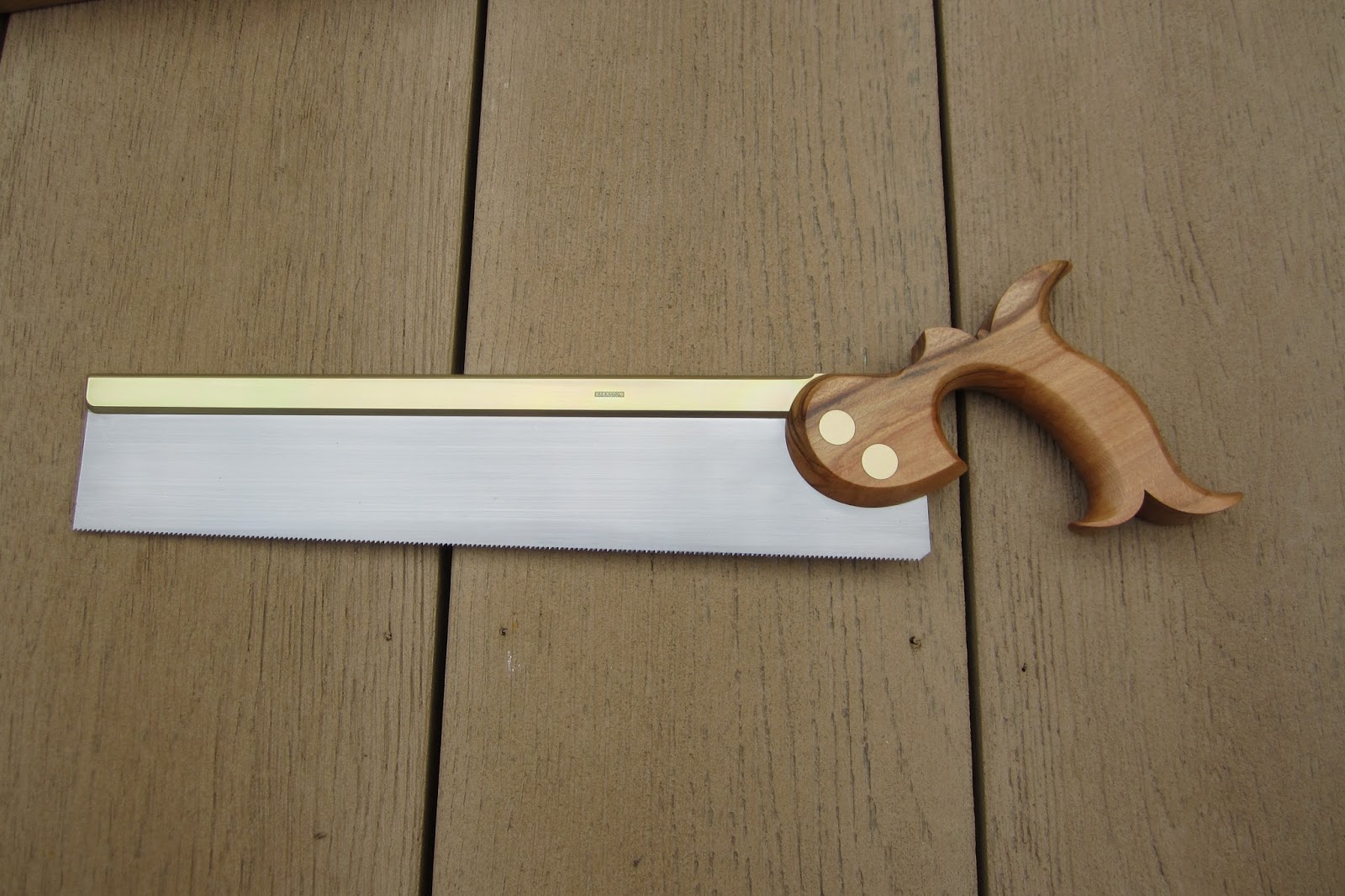 David Barron Furniture Skelton Long Stroke Dovetail Saw